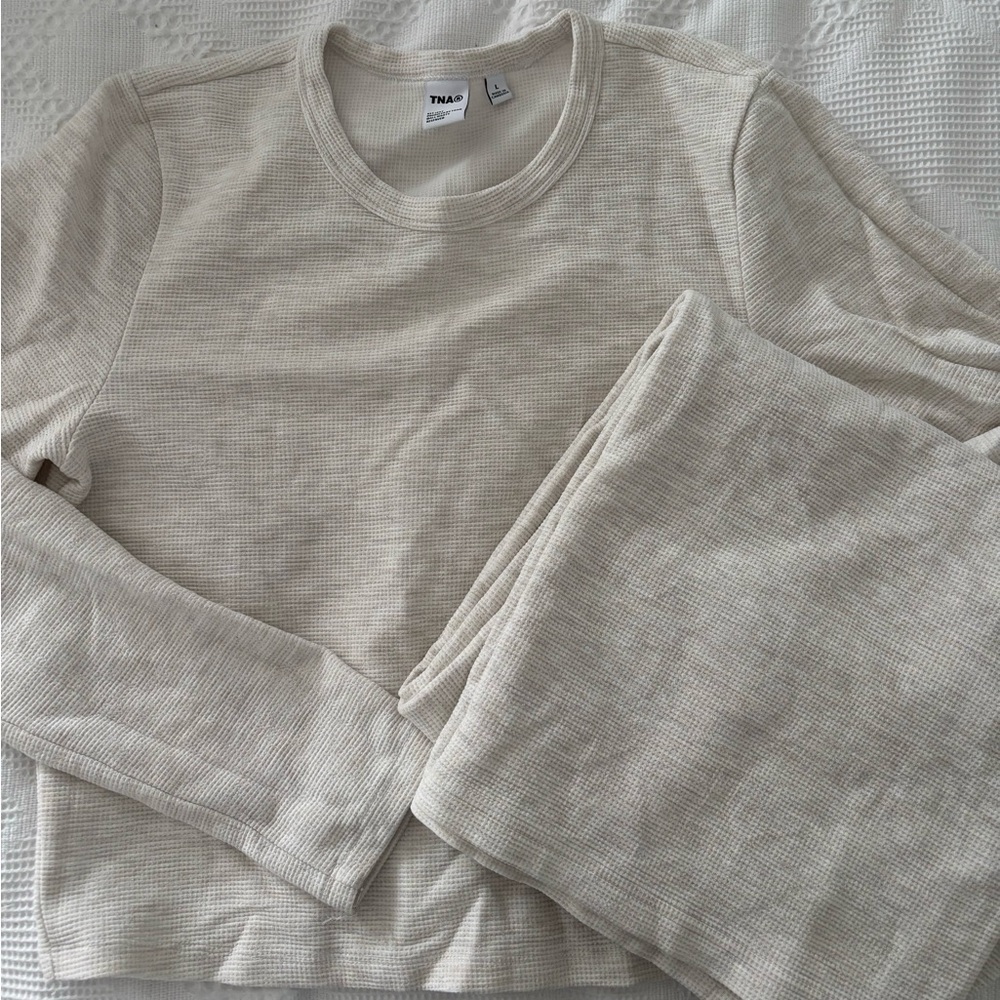 Aritzia waffle set